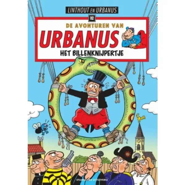 Urbanus 182 - Het billenknijpertje