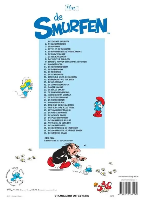 De smurfen 37 - De dappere draak
