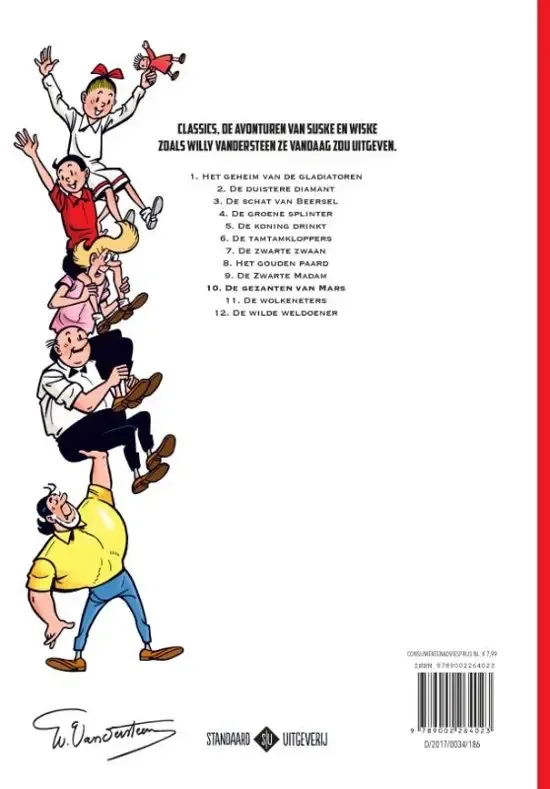 Suske en Wiske Classics 10 - De gezanten van Mars