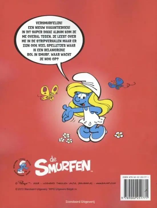 De Smurfen - vakantieboek