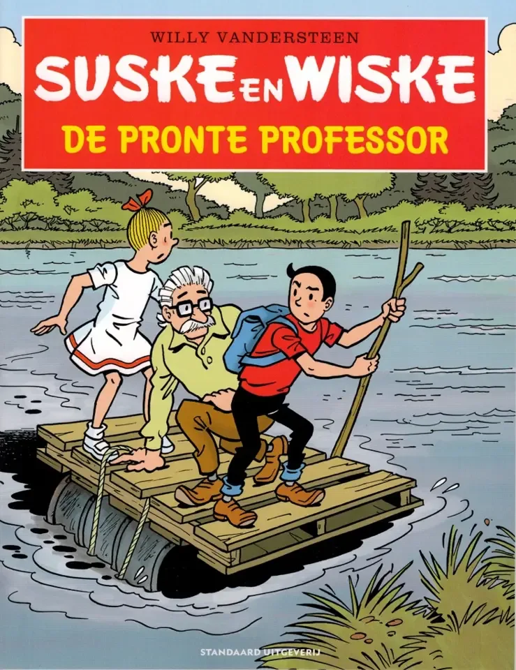 Boek Suske en Wiske - De Pronte Professor (Speciale uitgave)