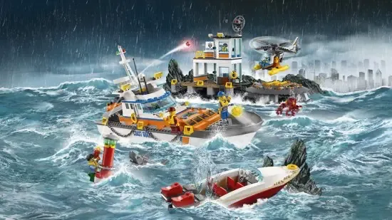 LEGO City - Kustwacht Hoofdkwartier - 60167