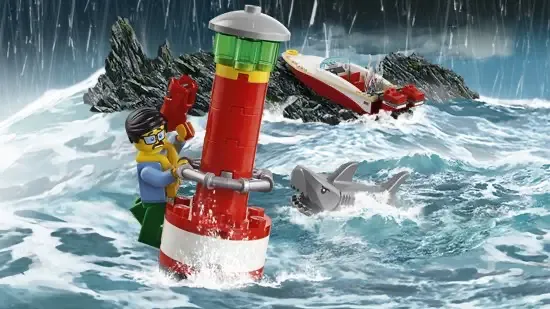 LEGO City - Kustwacht Hoofdkwartier - 60167