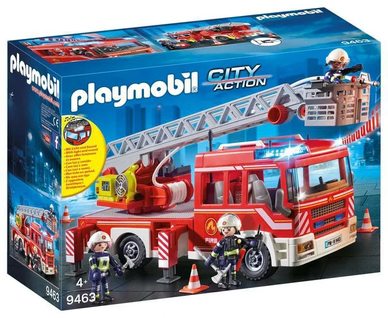 Playmobil - Brandweer ladderwagen - 9463
