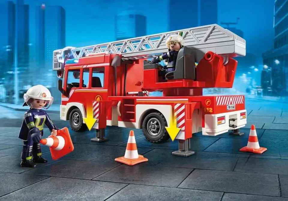 Playmobil - Brandweer ladderwagen - 9463