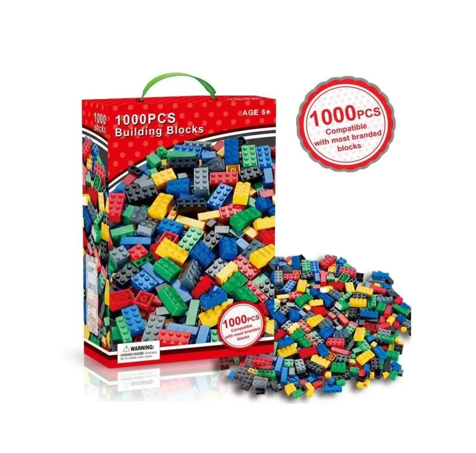 Building Blocks - 1000 blokjes 100% compatibel met Lego.
