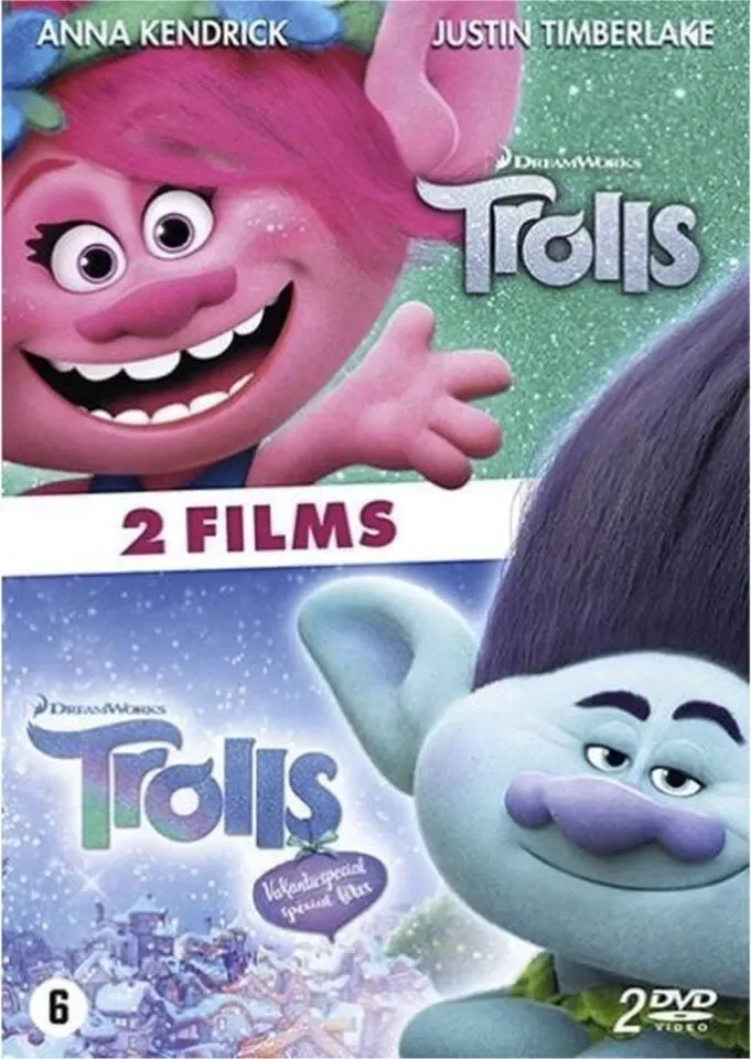 Trolls - Holiday box - 2 films - DVD