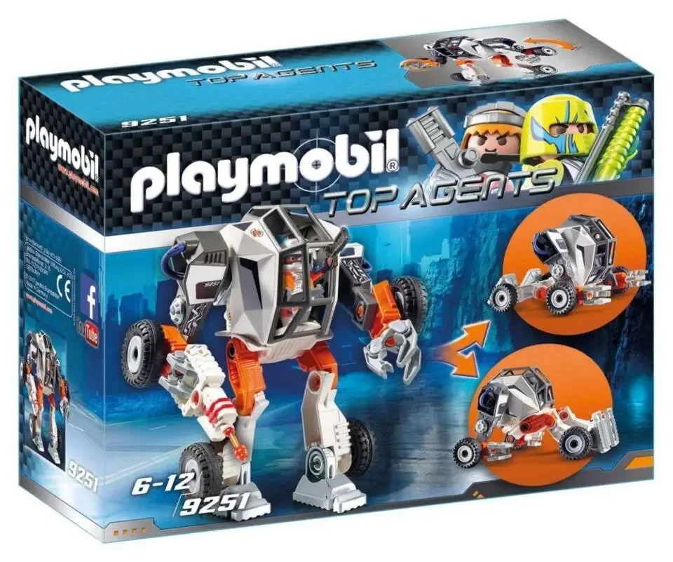 PLAYMOBIL Agent - T.E.C.'s robowagen - 9251