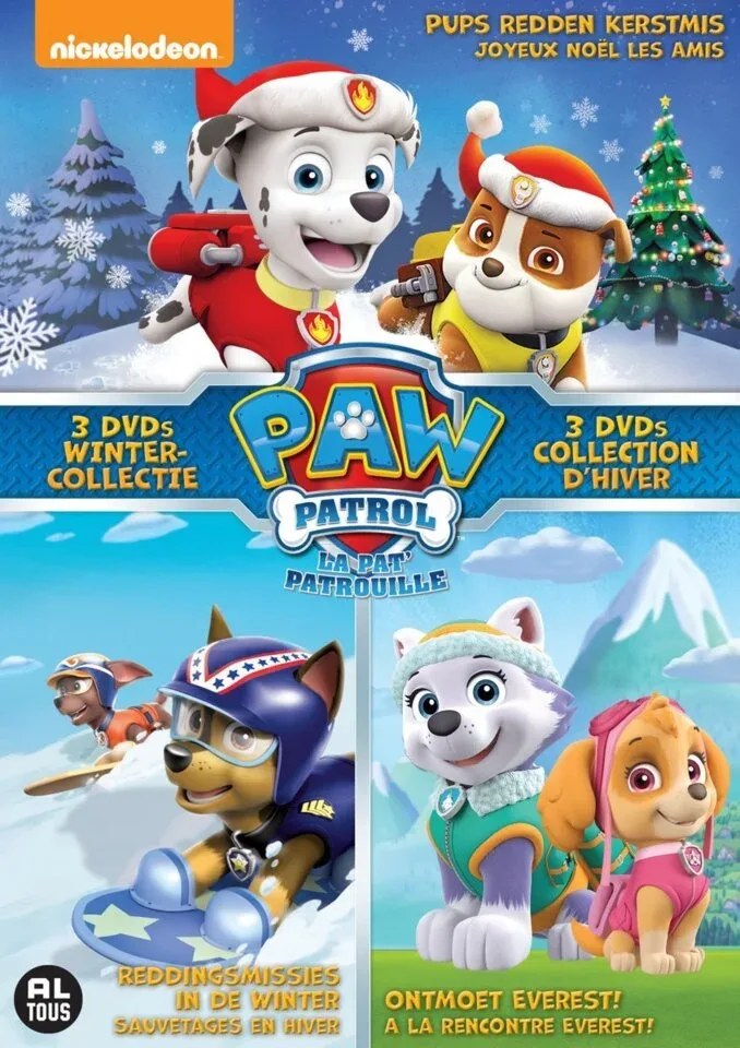 PAW Patrol - Wintercollectie (3 DVD's) - 250 min