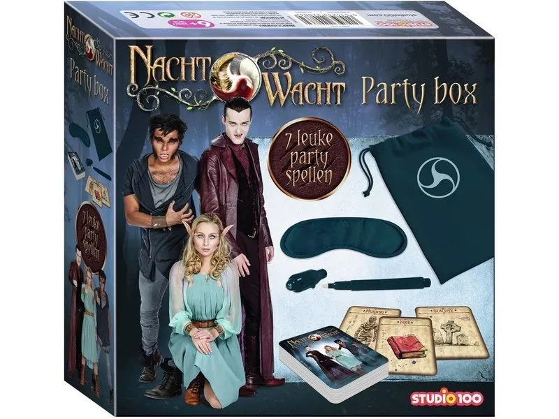 Nachtwacht Party Box - 7 leuke party spellen