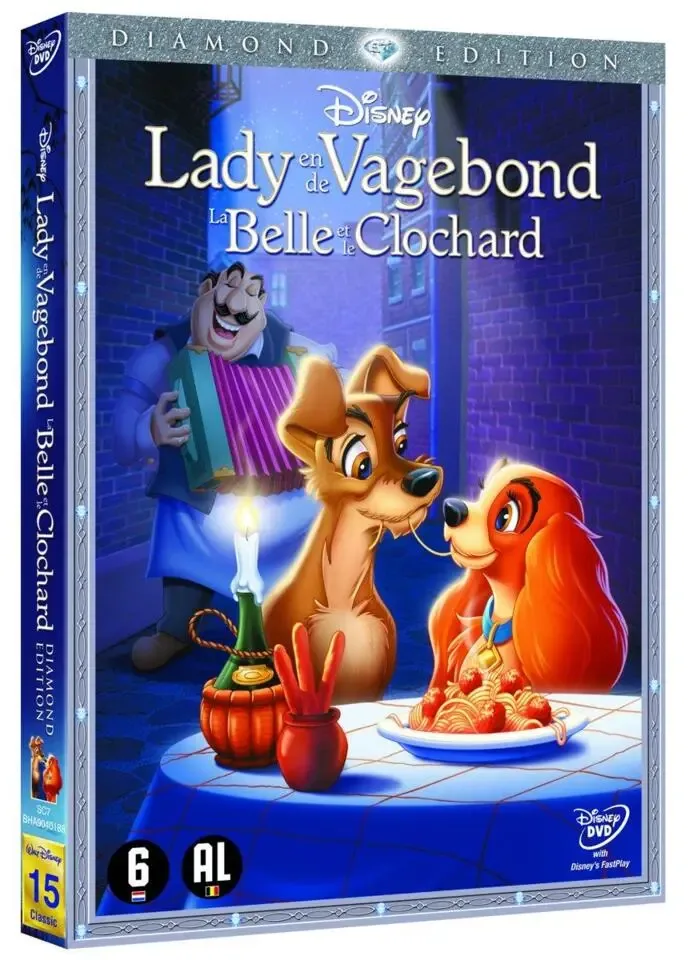 Lady en de Vagebond - Disney - DVD