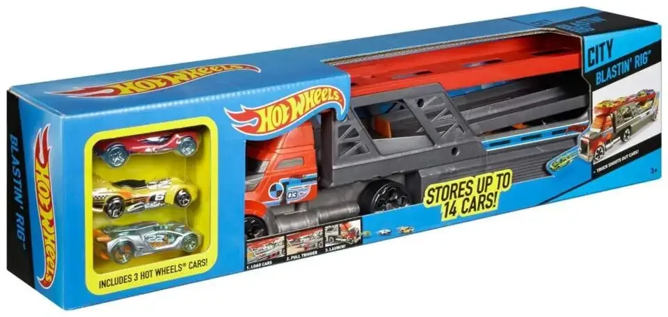 Hot Wheels - Blasting Rig - Speelgoed Vrachtwagen