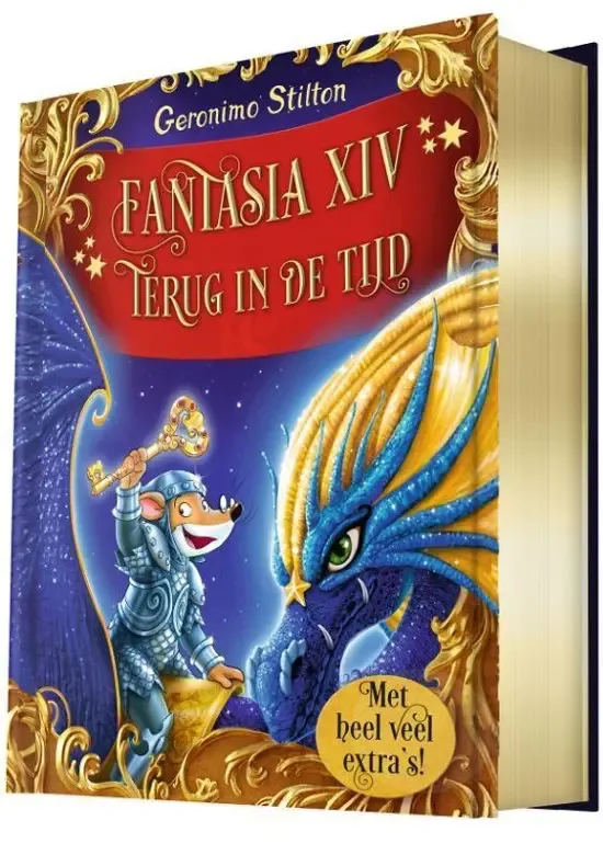 Geronimo Stilton - Fantasia XIV - Terug in de tijd (Met horloge)