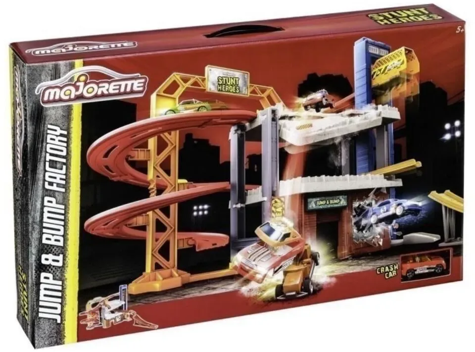 Majorette - Stunt heroes - racebaan