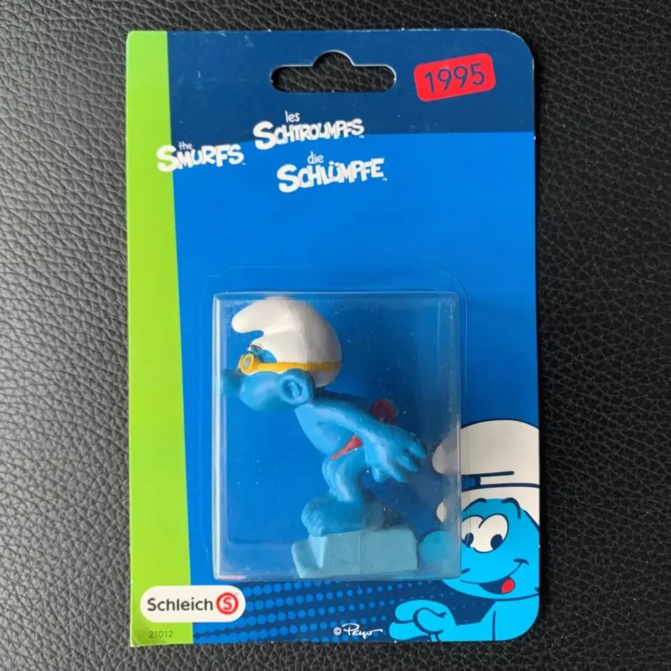 De Smurfen - De zwemmer Smurf - speelfiguur