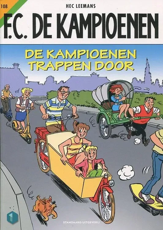 FC de Kampioenen 108 - De kampioenen trappen door