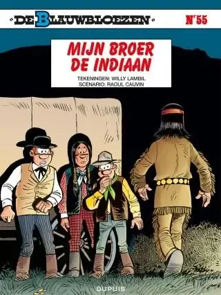 De Blauwbloezen 55 - Mijn broer de indiaan