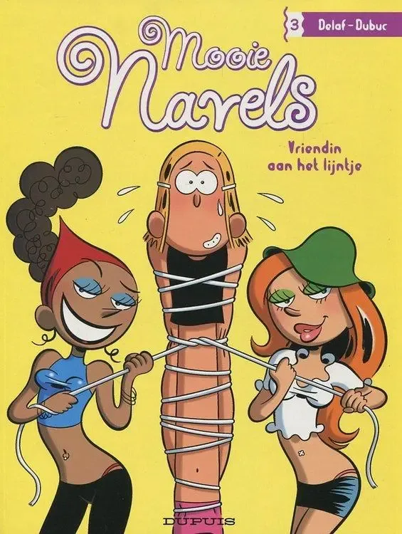 Mooie navels 3 - Vriendin aan het lijntje