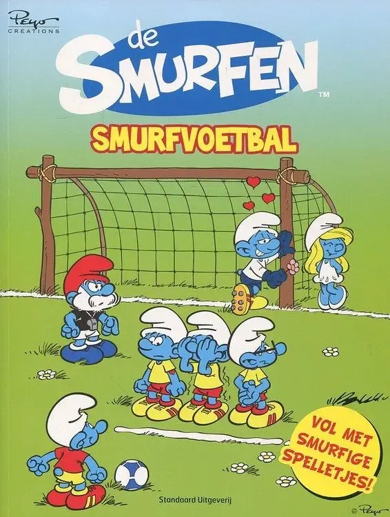 De Smurfen - Smurfvoetbal (Vakantieboek met strips en spelletjes)