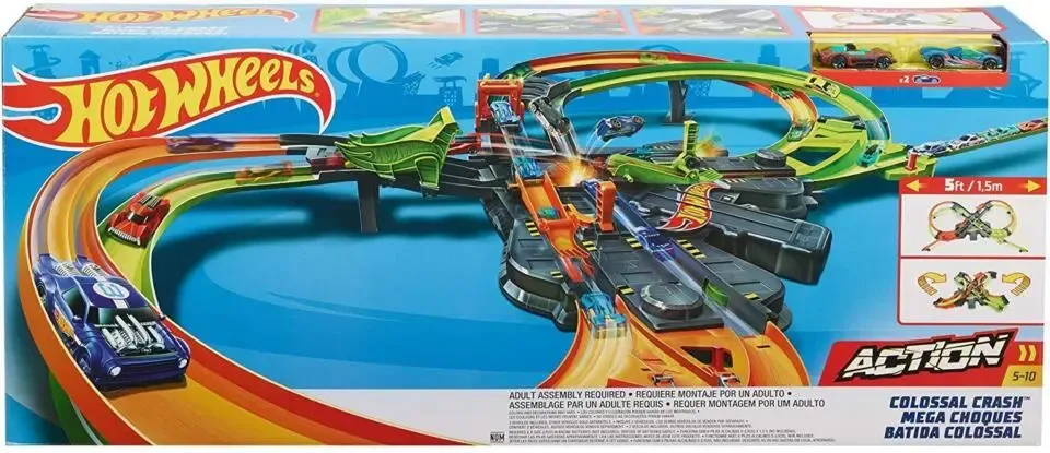Hot Wheels - Colossal Crash racebaan