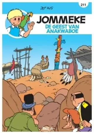 Jommeke 211 - De geest van Anakwaboe