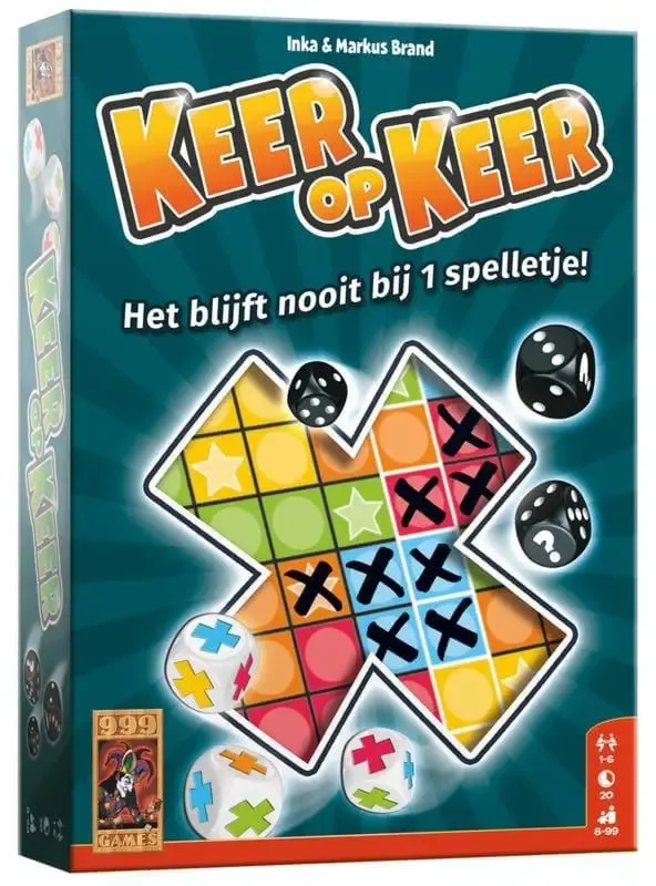Keer op Keer  + GRATIS extra scoreblok twv 2,95 euro