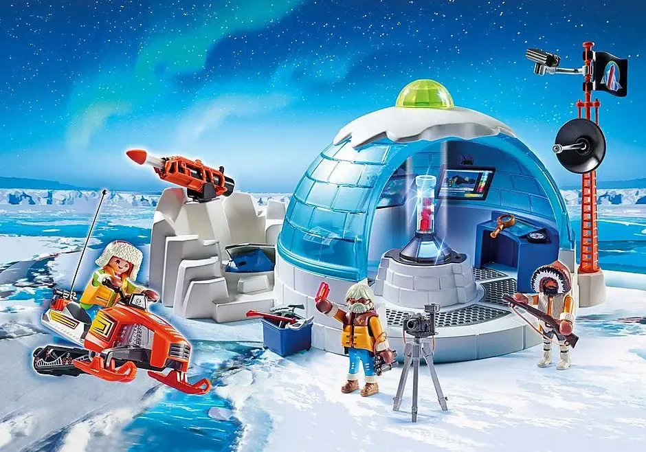 Playmobil - Hoofdkwartier Poolexpeditie - 9055