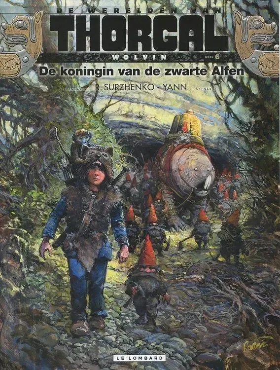 Thorgal - Wolvin 6 - De koningin van de zwarte Alfen