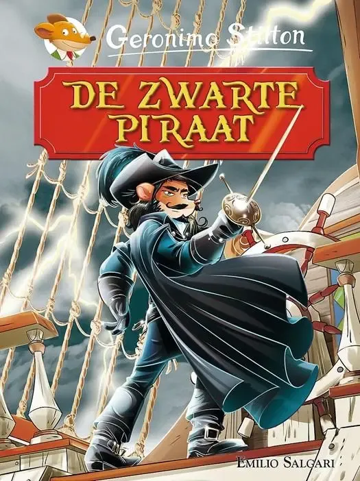 Geronimo Stilton - De zwarte piraat - Leesboek