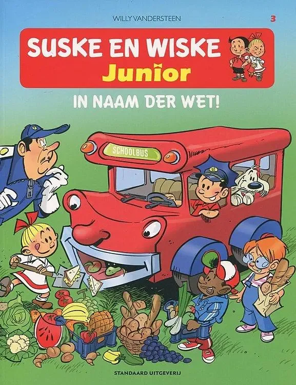 Suske en Wiske Junior 3 - In naam der wet !