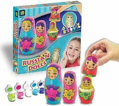 Matroesjka's schilderen - Hobbydoos