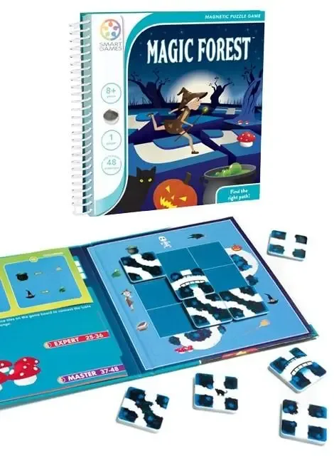 Smart Games - Magic forest - Magnetisch spel met 48 opdrachten