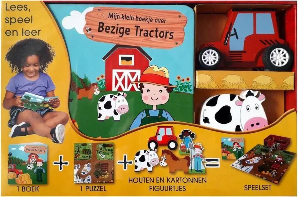 Activiteiten box - Bezige Kleine Tractor op de Boerderij