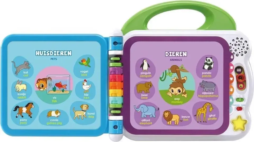 VTECH -  Baby Mijn Eerste 100 Woordjes - Interactief Boek