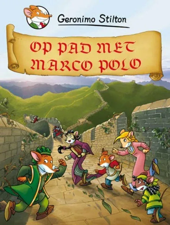Geronimo Stilton - Op pad met Marco Polo (Stripverhaal)