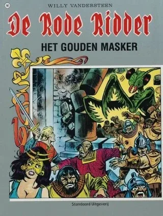 De rode ridder 160 - Het gouden masker
