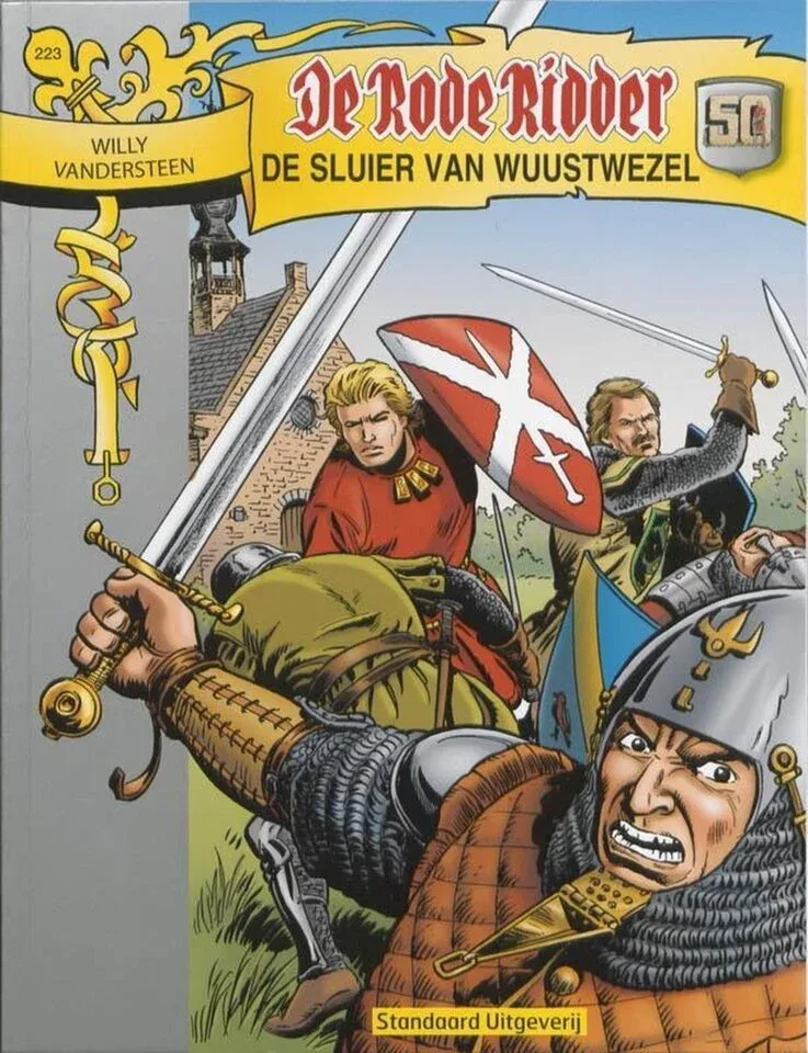 De Rode ridder 223 - De sluier van Wuustwezel