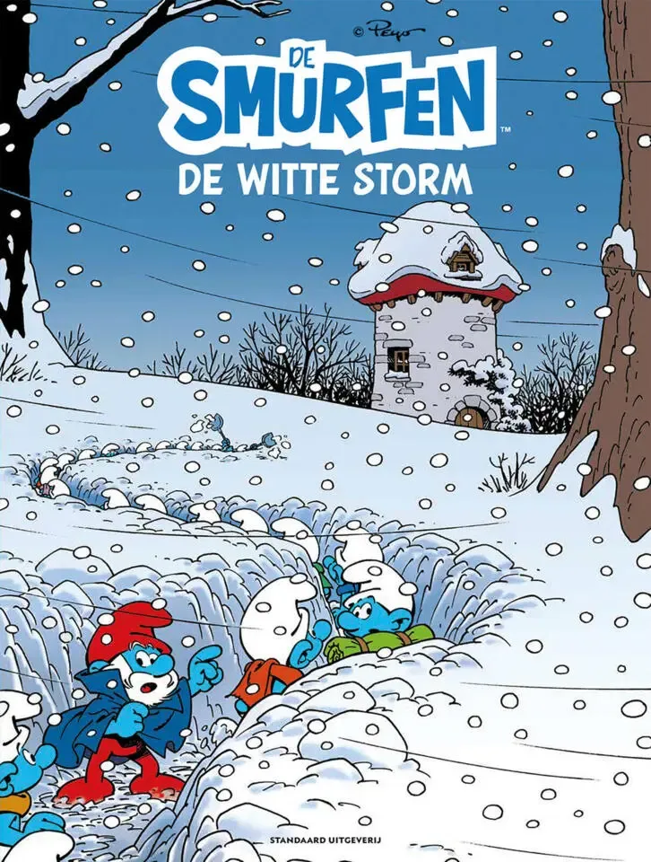 De Smurfen 40 - De witte storm