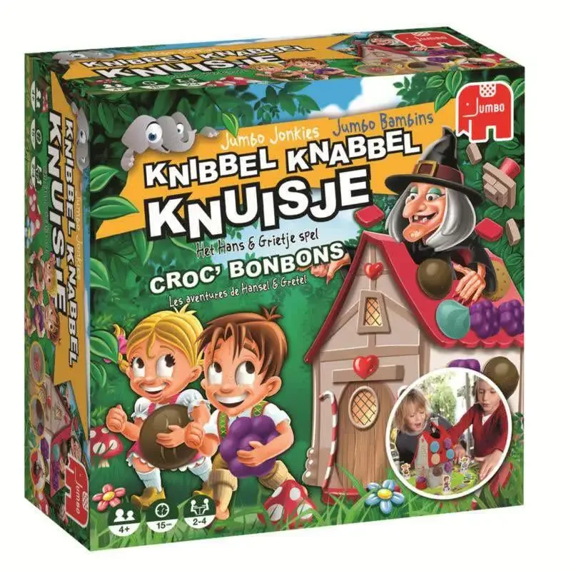 Knibbel Knabbel knuisje (Het Hans en Grietje spel)