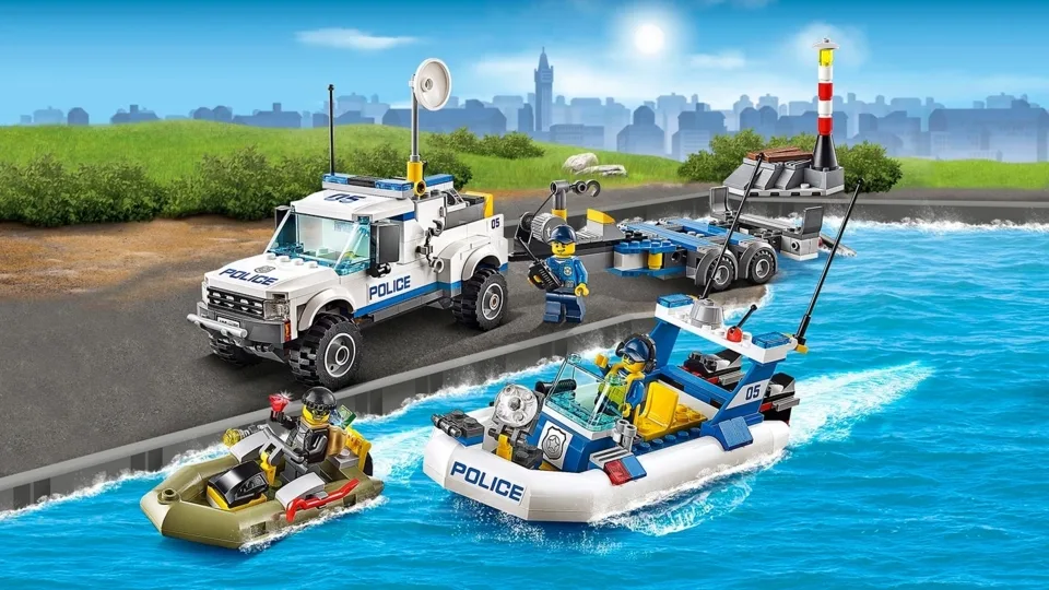 LEGO -  Politiepatrouille - 60045