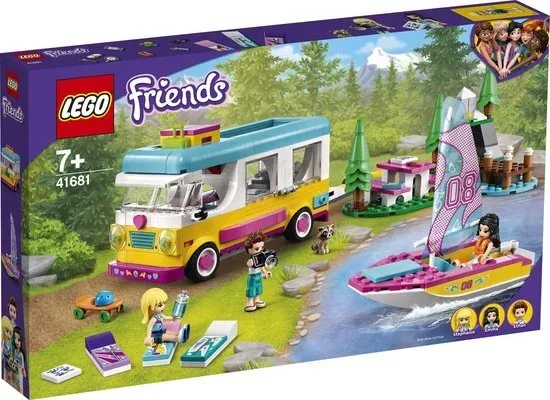 Lego Friends - Boscamper en zeilboot - 41681