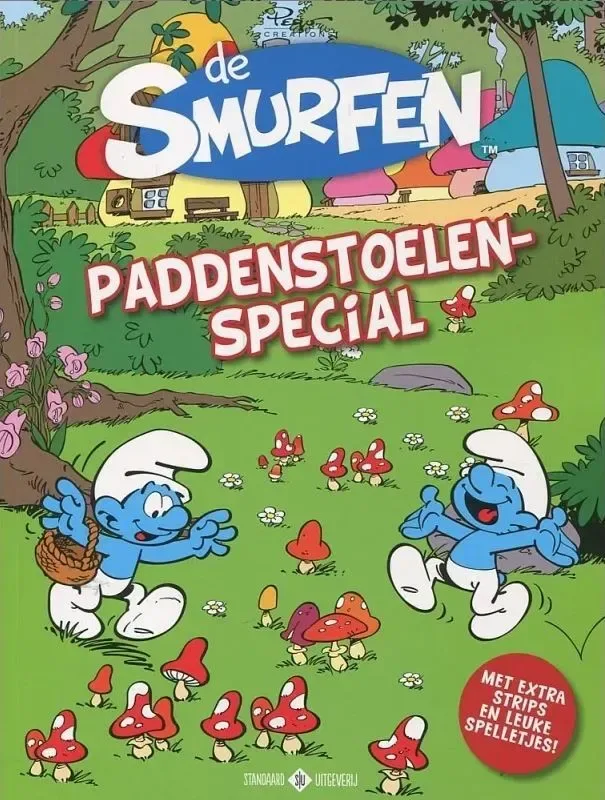 De Smurfen - Paddenstoelen special (Vakantieboek met Strips en spelletjes)