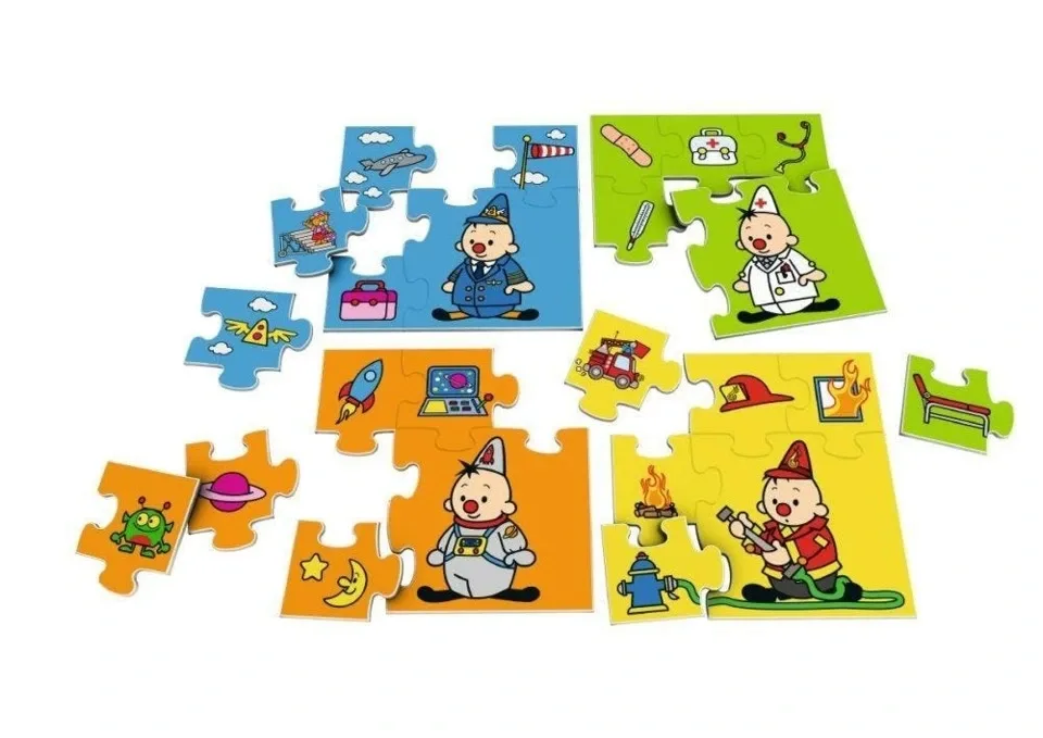 Bumba: 4 in 1 Beroepen Puzzels