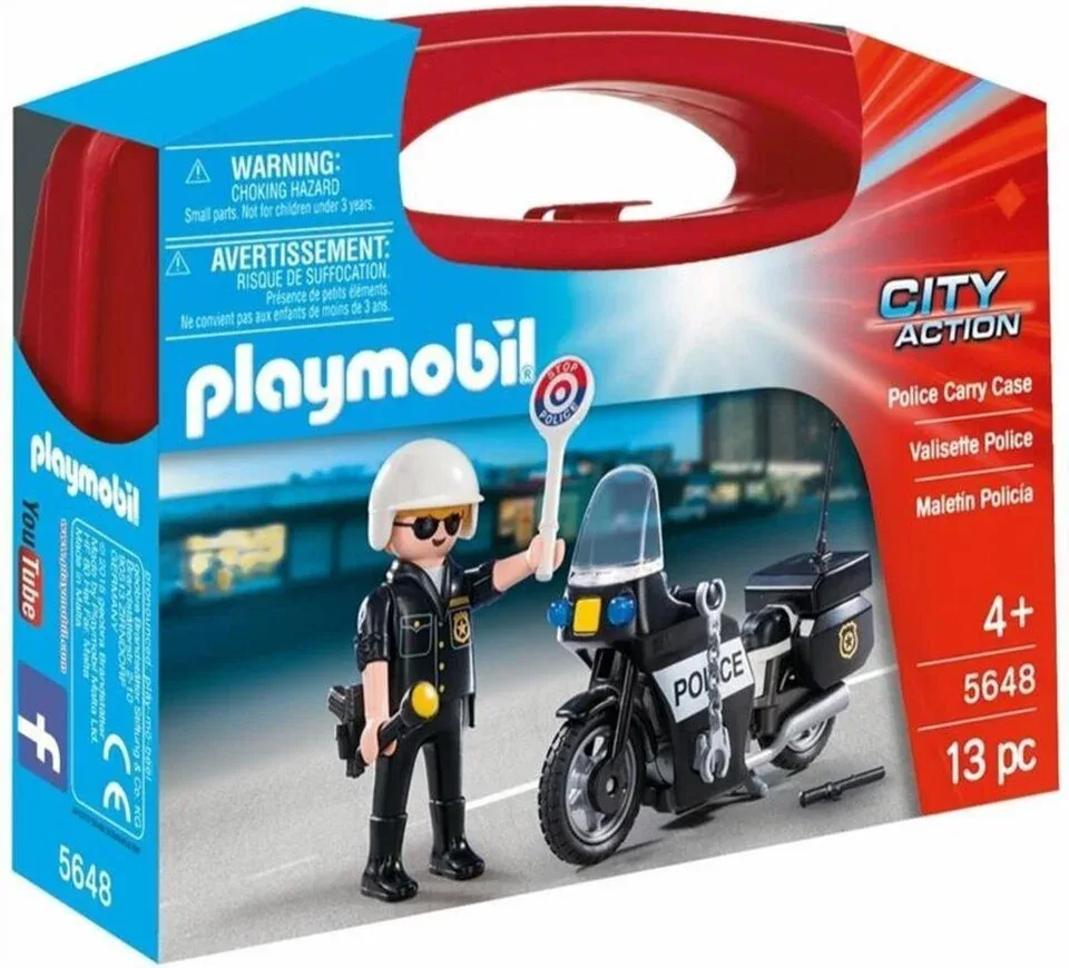 Playmobil - City Action Police carry case - 5648