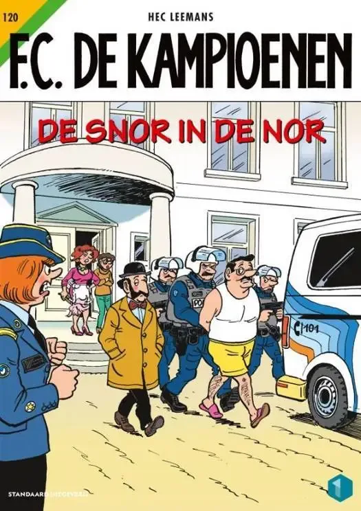 FC de Kampioenen 120 - De snor in de nor