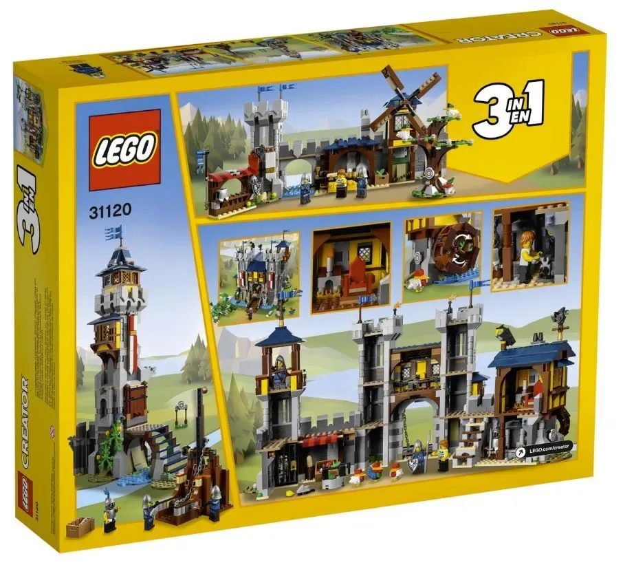 Lego Creator 3-in-1 - Middeleeuws kasteel - 31120