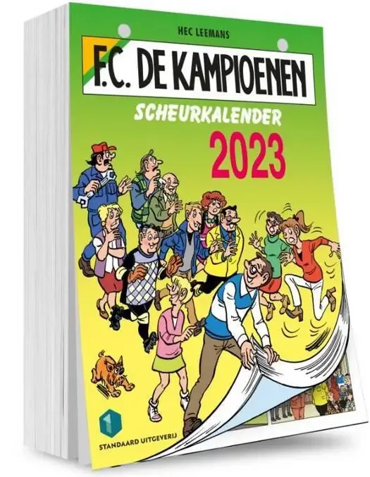 F.C. De Kampioenen - Scheurkalender 2023