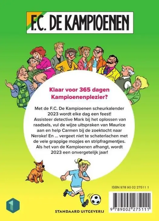 F.C. De Kampioenen - Scheurkalender 2023