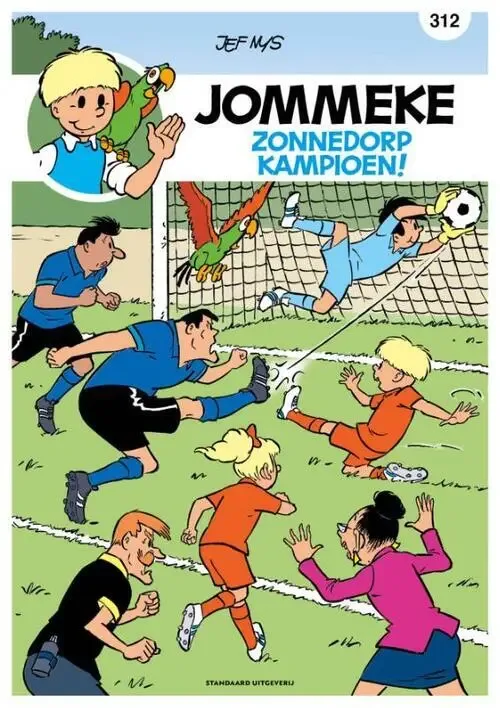 Jommeke 312 - Zonnedorp kampioen