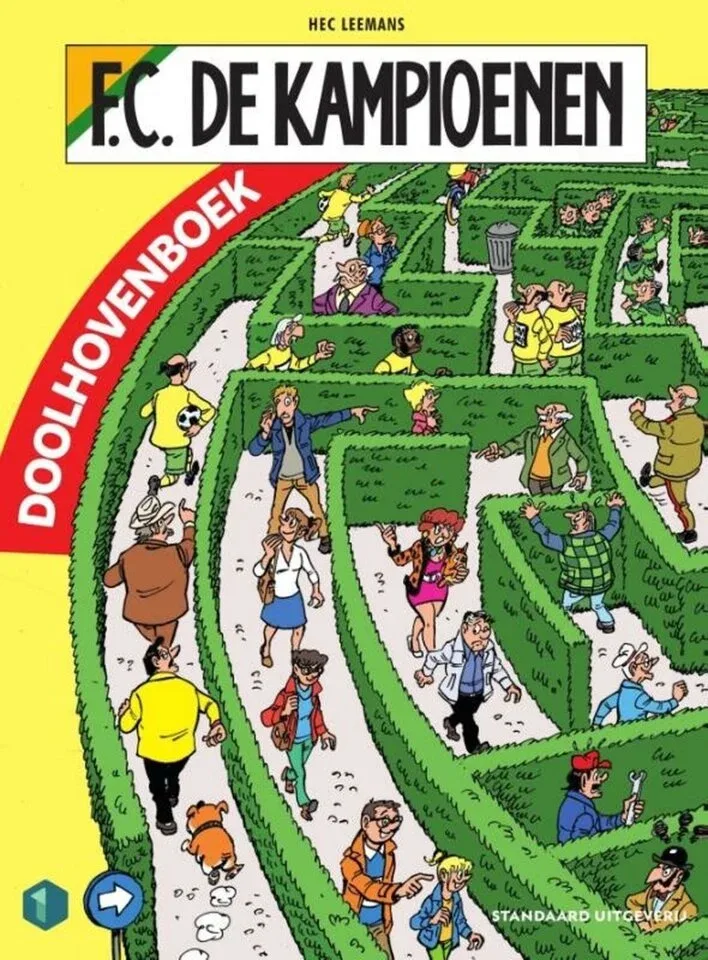Fc de kampioenen - Het doolhovenboek